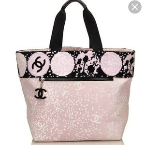 Chanel Canvas Tote with Logo